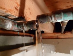 Broken pipe water leak detection services