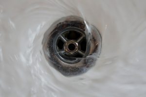 a drain that has been cleaned