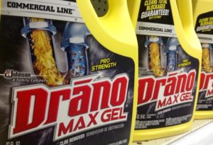 chemical drain cleaner